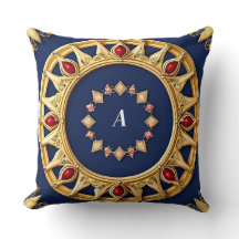 Goudversierd cirkelvormig ontwerp