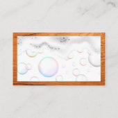 Goudverstuiver | Zeep Sud | Lijst van hout Visitekaartje (Achterkant)