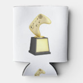 Goudvideogame-trofee Blikjeskoeler (Voorkant)