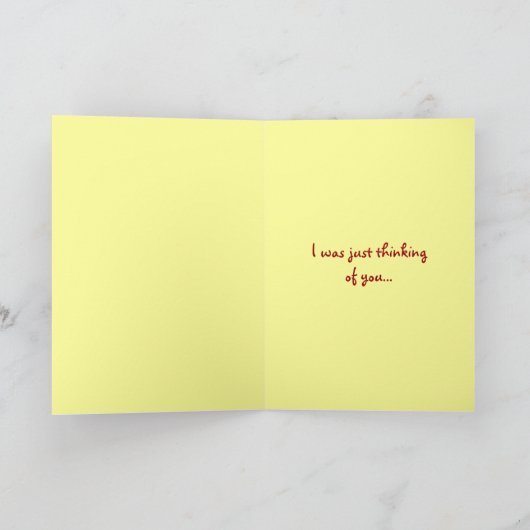 Goudvink in de herfstvriendschap kaart (Binnen)