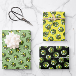 Goudvink in Dogwood Bloesems Originele Vogelkunst Inpakpapier Vel