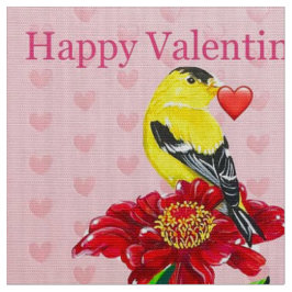 Goudvink met Hart Stof