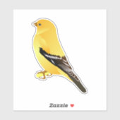 goudvink sticker (Vel)