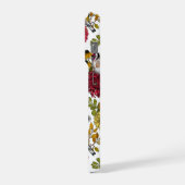 goudvinken en bloemen iPhone hoesje (Linkerkant)