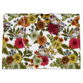 Goudvinken in de tuin groot cadeauzakje (Voorkant)