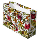 Goudvinken in de tuin groot cadeauzakje (Voorkant Gekanteld)