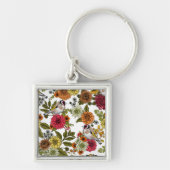 Goudvinken in de tuin sleutelhanger (Voorkant)