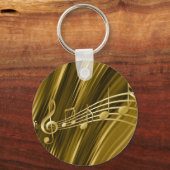 Goudvioolsleutel Sleutelhanger (Voorkant)