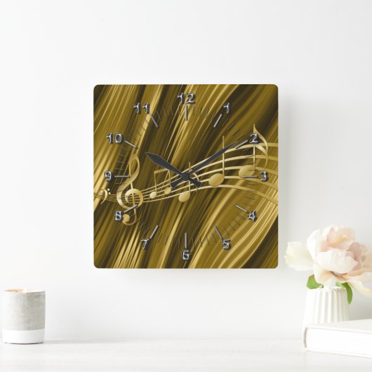 Goudvioolsleutel Vierkante Klok (Huis)