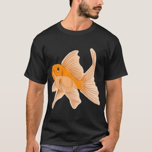 Goudvis 1 t-shirt (Voorkant)