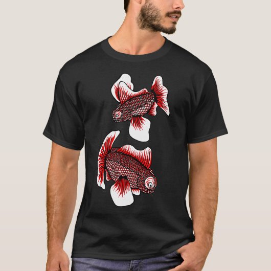 Goudvis 258 t-shirt (Voorkant)