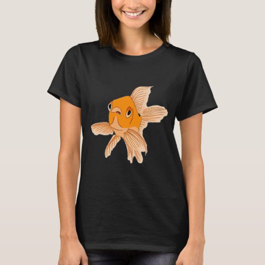Goudvis 3 t-shirt (Voorkant)