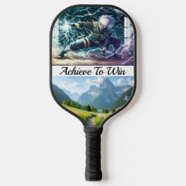 Goudvis Aquarium Patroon Bluetooth Draadloze Speak Pickleball Paddle