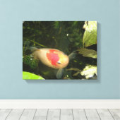 Goudvis Canvasprint Canvas Afdruk (Insitu (Houten vloer))