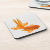 Goudvis (Carassius auratus) 2 Drankjes Onderzetter (Linkerzijde)