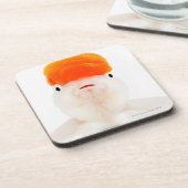 Goudvis (Carassius auratus) Drankjes Onderzetter (Linkerzijde)