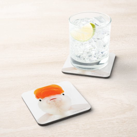 Goudvis (Carassius auratus) Drankjes Onderzetter (Rechterzijde)