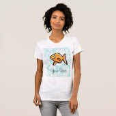 Goudvis; Cute T-shirt (Voorkant volledig)