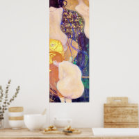 Goudvis door Gustav Klimt Poster