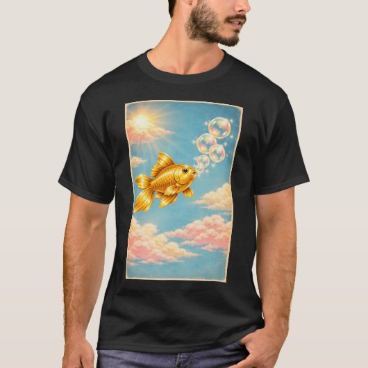Goudvis Dromen T-shirt (Voorkant)