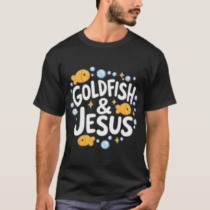 Goudvis En Jezus T-shirt