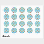 Goudvis Feeststickers Ronde Sticker (Vel)