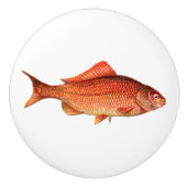 goudvis / goudvis keramische knop (Voorkant)