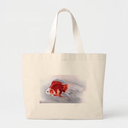 goudvis grote tote bag (Voorkant)