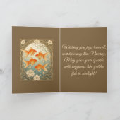 Goudvis Harmonie Nowruz-viering Kaart (Binnen)