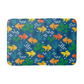 Goudvis in aquarium badmat (Voorkant)