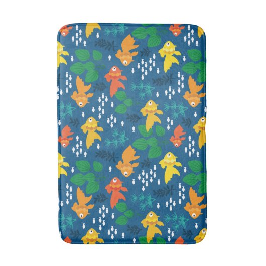 Goudvis in aquarium badmat (Voorkant Verticaal)