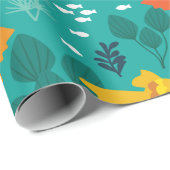 Goudvis in aquarium cadeaupapier (Rol Hoek)
