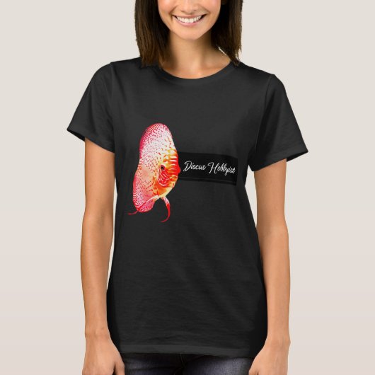 Goudvis in aquarium t-shirt (Voorkant)