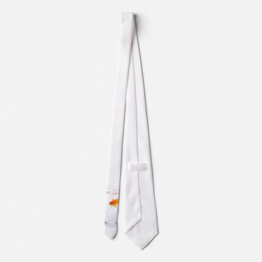 Goudvis in een stropdas van glas (Achterkant)