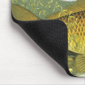 goudvis Koi Fish, Marine Zee Life Muismat (Hoek)