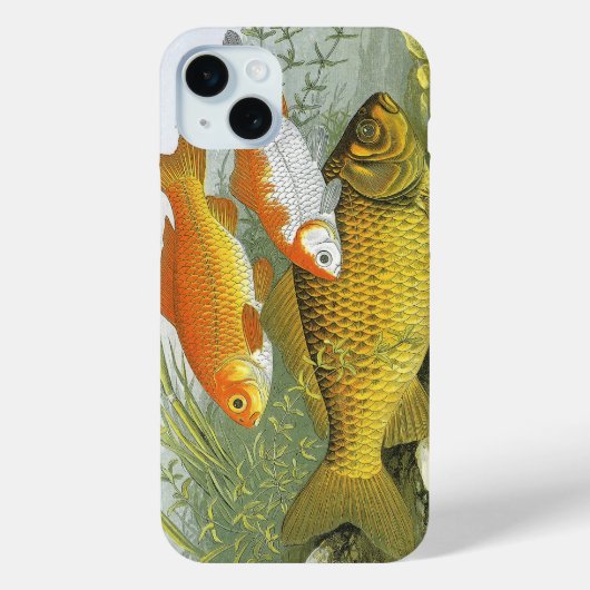 goudvis Koi vis, mariene aquatisch Zee leven Case-Mate iPhone Case (Achterkant)