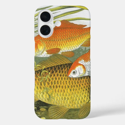  goudvis Koi vis, mariene aquatisch Zee leven Case-Mate iPhone Case (Achterkant)