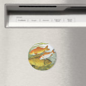  goudvis Koi vis, mariene aquatisch Zee leven Magneet (Insitu (Vaatwasser))