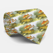 goudvis Koi vis, mariene aquatisch Zee leven Stropdas (Opgerold)