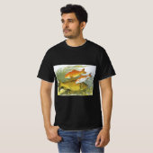 goudvis Koi vis, mariene aquatisch Zee leven T-shirt (Voorkant volledig)