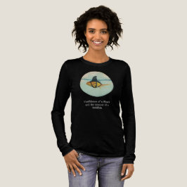 Goudvis met een haaienstaart Tri-Blend shirt