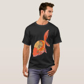 Goudvis met SIA T-shirt (Voorkant volledig)