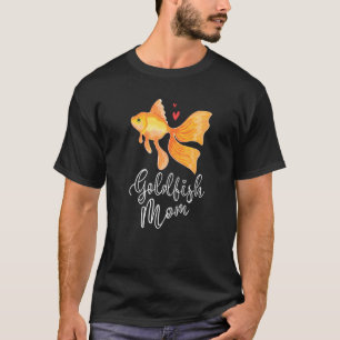 Goudvis Moeder Vissen Aquarium Verslaafde T-shirt