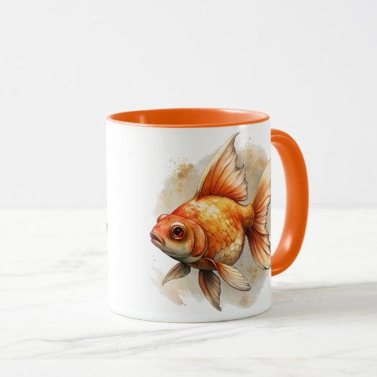 Goudvis Mok (Voorkant rechts)