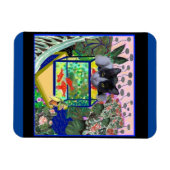 Goudvis parodie van Matisse Magneet (Horizontaal)