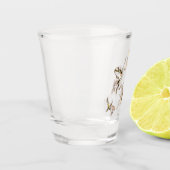 Goudvis Shot Glass Glas (Links)