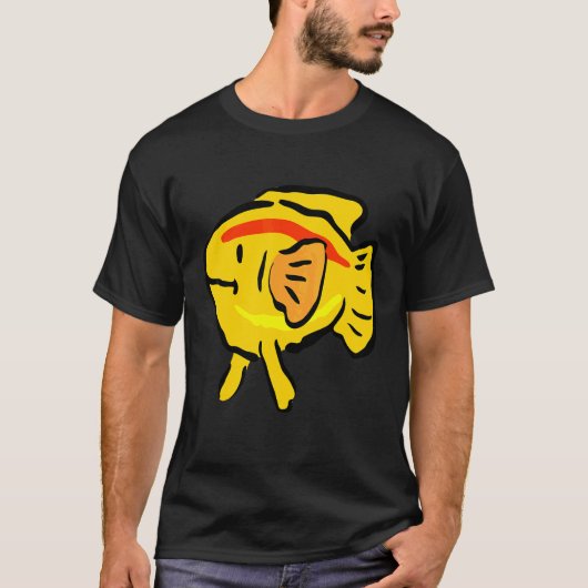 Goudvis Siervissen Koi Karper T-shirt (Voorkant)