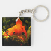 goudvis sleutelhanger (Achterkant)