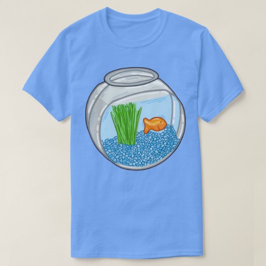 goudvis snack t-shirt (Design voorkant)
