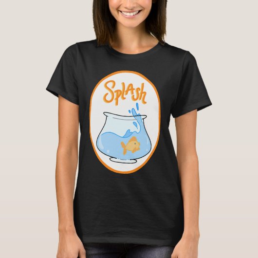 Goudvis Spetteren T-shirt (Voorkant)